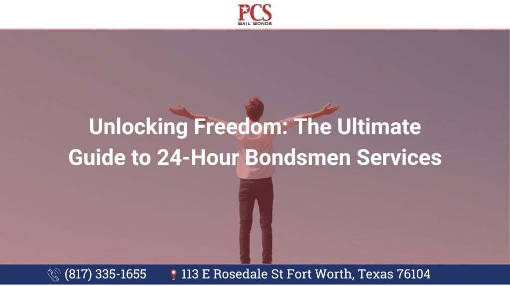 Unlocking freedom with pcs bail bonds